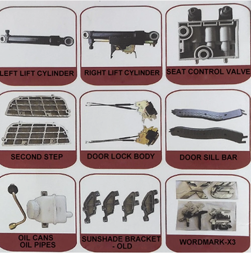 Aksesori kotak gear Sinotruk bahagian trak berat asal untuk Auman Sinotruk Shaanxi Automobile