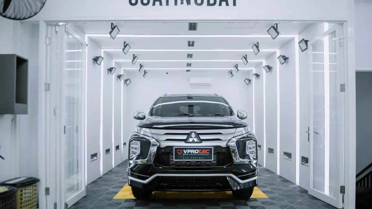 Bahan Pembaikan Badan Auto: Cat, salutan, dan rantaian bekalan pelekat