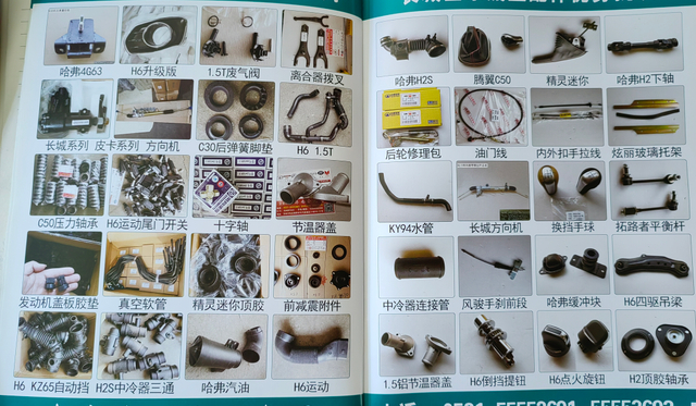 Bahagian caliper brek untuk Great Wall Siri HAVAL