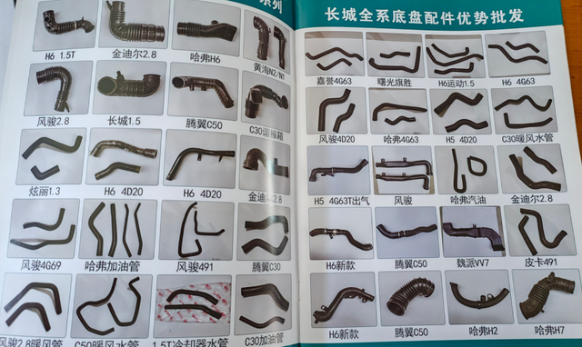 Bahagian silinder roda belakang brek untuk siri dinding yang hebat