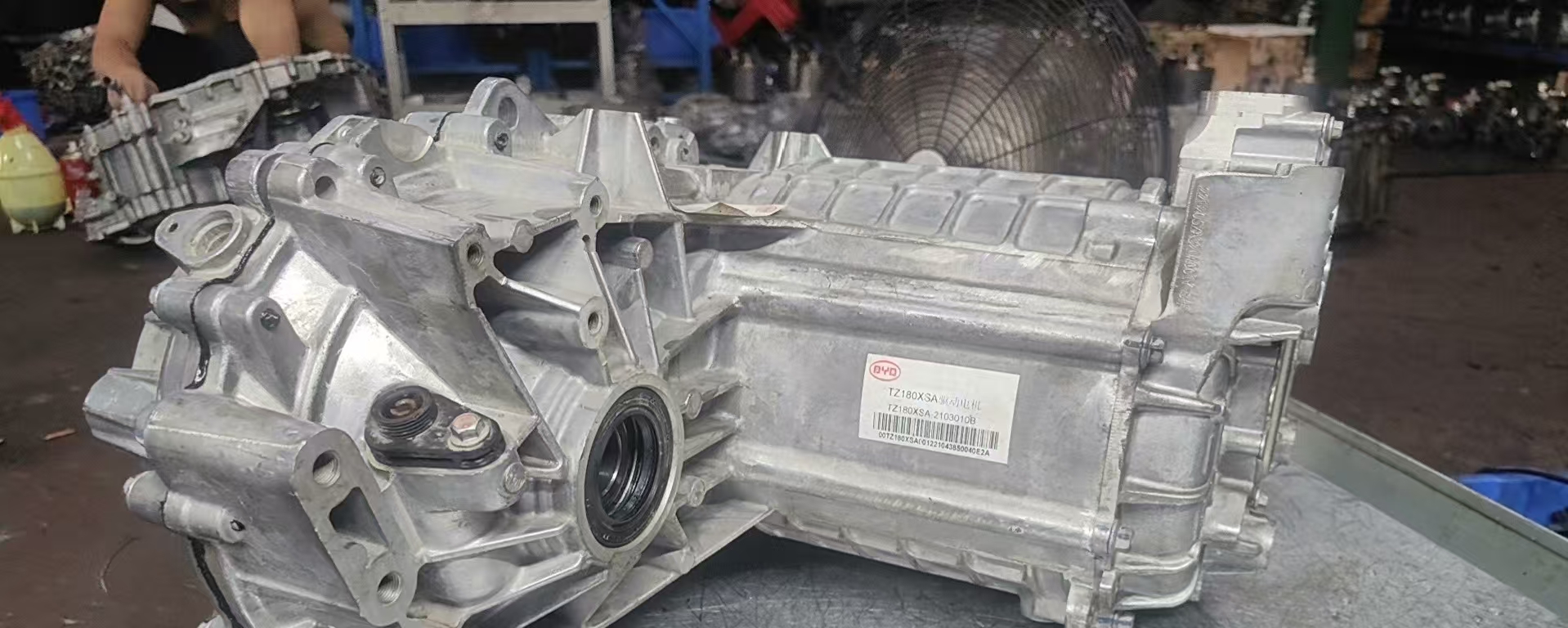 Zibo Baiwang Machinery Equipment Co., Ltd. Mencapai Kejayaan dalam Perdagangan Antarabangsa: Berjaya Mengeksport Motor BYD Qin EV Ke Jordan